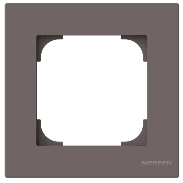 2CLA857100A6301 - ABB NIE Рамка 1-постовая, серия SKY, цвет "Тауп", ABB