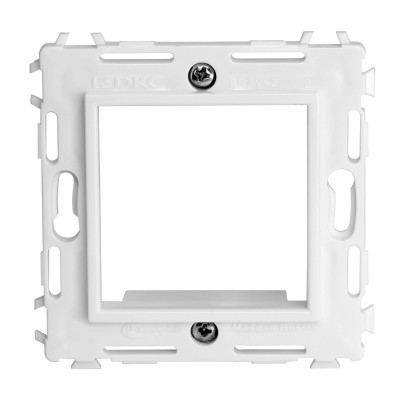 ДКС Каркас на 2 модуля (одноместный), белый, RAL 9016, 75020W