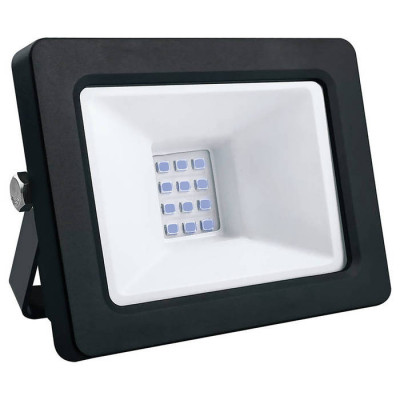 Прожектор светодиодный 2835SMD, 20W синий AC230V/50Hz IP65,  в черном компактном корпусе, LL-902, Feron 41521
