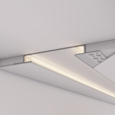 Профиль FANTOM-W75-DUAL-2000 WHITE (Arlight, Алюминий), 039946