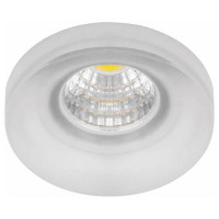 Светильник встраиваемый светодиодный 3W, 210 Lm, 4000К, прозрачный, LN003 с драйвером в комплекте, Feron 28774