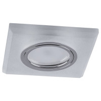 Светильник потолочный встраиваемый со светодиодной подсветкой 15LED*2835 SMD 4000K, MR16 50W G5.3, белый матовый, CD8170 с драйвером в комплекте, Feron 32571