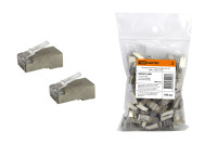Разъем RJ-45 FTP для кабеля кат. 5Е, 8P8C (100шт) TDM Electric, SQ0561-0001
