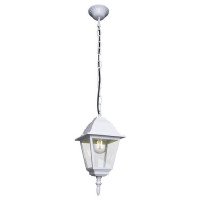 Светильник садово-парковый, 60W 230V E27 белый, 4105/PL4105 (на цепочке 500мм), Feron 11021