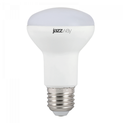 Jazzway Лампа светодиодная (LED) с отражателем d63мм E27 120° 8Вт 220-240В матовая нейтральная холодно-белая 5000К, 1033666
