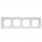 Рамка 4-м Pixel универс. перламутр. TOKOV ELECTRIC TKE-PX-RM4-C04