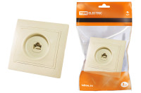 Розетка компьютерная RJ45  сл. кость "Таймыр" TDM Electric, SQ1814-0121