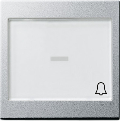 067926 Gira Клавиша с полем для надписи 37*47 мм и символом "звонок"