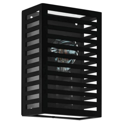 Eglo 900136 Уличный настенный светильник ALAMONTE 3, E27, 1X60W, IP44, L170, H260, A100, алюминий, сталь, черный
