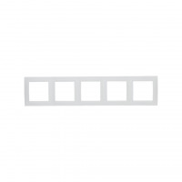 Simon 1500650-030 Simon15 Рамка 5-ная, белая