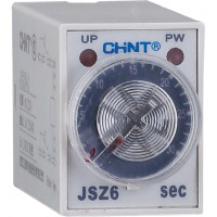Chint Реле времени JSZ6-2 задержка переключения 2 контактные группы 30s AC220В, 294535