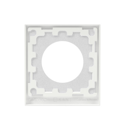 DKC KANT Рамка 1 пост IP44, белая магнолия, 7000942