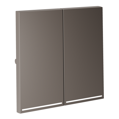 Клавиши для выключателя/переключателя двухклавишного с подсветкой, S70 (капучино), VLS000414