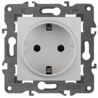 ЭРА 14-2101-01 Elegance Белый Розетка с/з