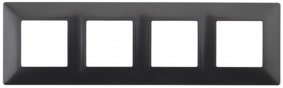 ЭРА 14-5004-05 Elegance Антрацит Рамка 4-ая