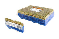 Шина "N" нулевая с изолятором на DIN-рейку 6х9мм стойка бол. 10 групп инд. стикер TDM Electric, SQ0801-0128