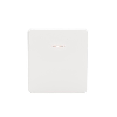 Выключатель ROUND 1 кл с подсветкой 10А с/у перламутр KRANZ, KR-78-0713-1