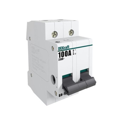 17008DEK - Выключатель-разъединитель 2Р 100А ВН-102, Systeme Electric