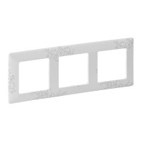 Legrand Valena LIFE.Рамка "Эл Грей".3-постовая универсальная, 754123