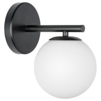 Lightstar 815517 (SB1508/1) Бра CROCO 1х40W E14 ЧЕРНЫЙ МАТОВЫЙ (в комплекте)