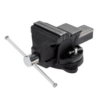 Тиски слесарные 100мм, поворотные, с наковальней KRANZ, KR-12-5101