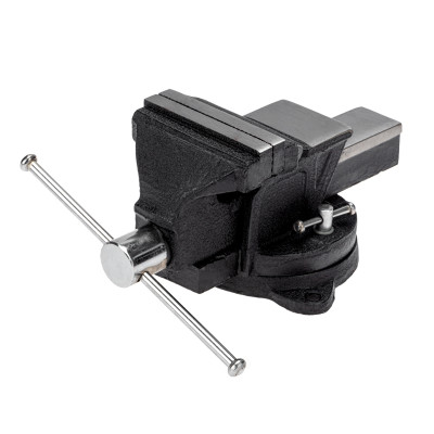 Тиски слесарные 100мм, поворотные, с наковальней KRANZ, KR-12-5101