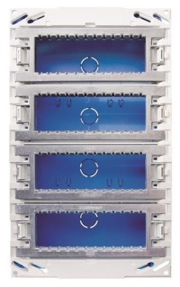 T1094.1 - Бокс поста централизации скрытого монтажа на 24 модуля (4 ряда) - 2CLA109410T1001