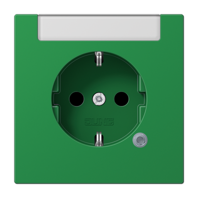 SCHUKO®-розетка 16 A / 250 B ~с индикатором напряжения (светодиод), LS1520INAKOGN