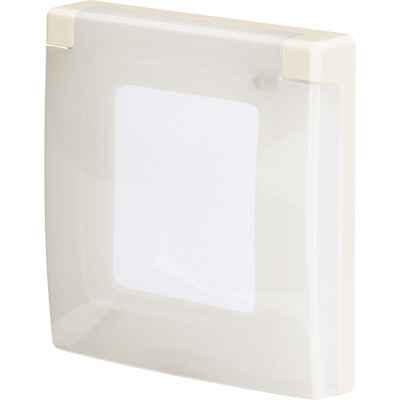 Legrand Рамка с защитной крышкой IP44 - Legrand Inspiria - слоновая кость, 673921
