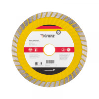 Диск алмазный отрезной Turbo волна 150x22,2x2,2x10мм KRANZ, KR-90-0132 Диск алмазный отрезной Turbo волна 150x22,2x2,2x10мм KRANZ, KR-90-0132