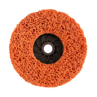 Круг зачистной коралловый CERAMIC 125xМ14, быстрая установка, адаптер KRANZ, KR-90-0030-1