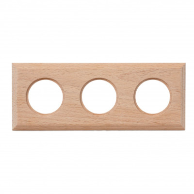 BIRONI Шедель Бук Натурэль Рамка 3-ая Форма квадрат (скрытый монтаж), BF4-630-10