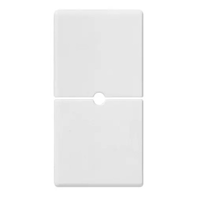 Vimar Две клавиши 1М без символов для персонализации, белые, 14755