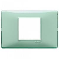 Vimar Накладка для 2 модулей центрально рефлекс "мята", 14652.44