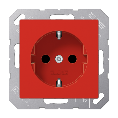 SCHUKO-розетка, защита от детей, A1520BFKIRT