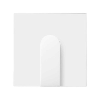 Simon 10002051-230 Накладка широкого вывода кабеля цвета белый матовый S100