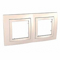 Unica Рамка 2-ная, беж.
