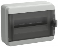 TEKFOR Корпус пласт. КМПн-12 IP65 черн. прозр. дверь IEK, TF5-KP72-N-12-65-K03-K02