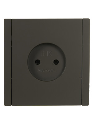 FORTE&PIANO Роз. без з/к без з/ш в/к 10А FP318 сер. IEK, FP-R10-10-K03