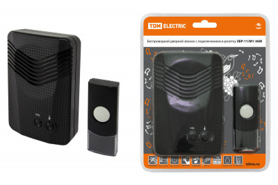 Звонок ЗБР-11/М1-36М (беспр., роз., мн.код.) TDM Electric, SQ1901-0010