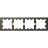 D-Life Рамка 4-ная, антрацит