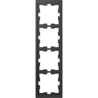 D-Life Рамка 4-ная, антрацит