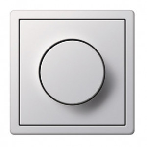 Gira Светорегулятор поворотный, глянцевый белый, серия F100