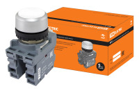 Кнопка с фиксацией MP2-20W в сборе d22мм 1з+1р белая TDM Electric, SQ0747-0011 Кнопка с фиксацией MP2-20W в сборе d22мм 1з+1р белая TDM Electric, SQ0747-0011