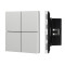 INTELLIGENT ARLIGHT Кнопочная панель KNX-304-23-IN Silver (BUS, Frameless) (IARL, IP20 Металл, 2 года), 039662