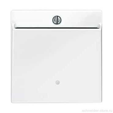 SM Накладка для выключ. "Hotelcard"арт.№ SCMTN3754-0000/3760-0000, полярно-бел.