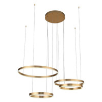 ST LUCE SL944.203.04 Люстра подвесная ST-Luce Анодированный золотой/Белый LED 1*73W 3000K-6000K