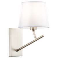 Evoluce SLE300101-01 Светильник настенный Никель/Белый E14 1*40W