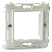 ДКС Каркас на 2 модуля (одноместный), слоновая кость, RAL9001, 75020SL