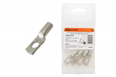 Наконечник медный луженый ТМЛ 16-8-6 ГОСТ 7386-80 (4шт./упак.) TDM Electric, SQ0533-2005